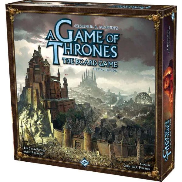 A Game of Thrones: The Board Game - Second Edition [Board Game, 3-6 Players] Board Game Fantasy Flight Games   