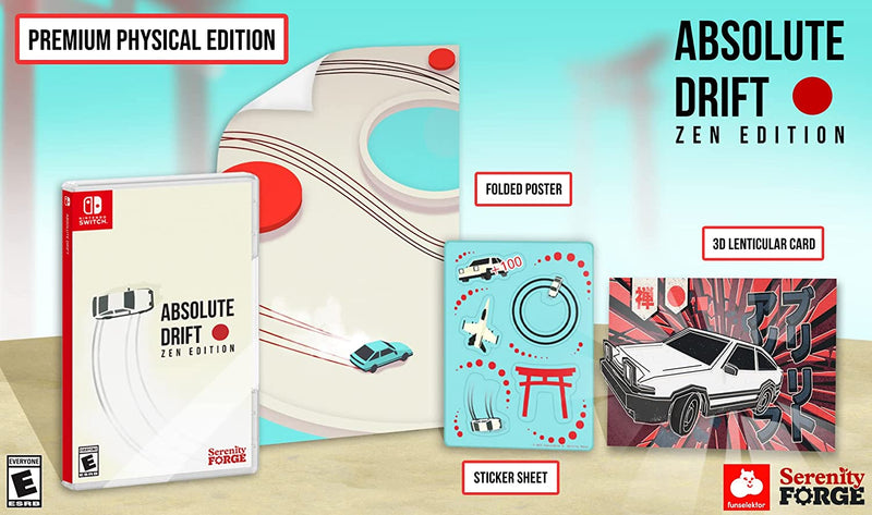 Absolute Drift: Zen Edition - Premium Physical Edition [Nintendo Switch] Nintendo Switch Video Game Serenity Forge   