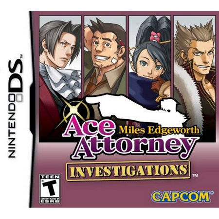 Ace Attorney Investigations: Miles Edgeworth [Nintendo DS DSi] Nintendo DS DSi Video Game Capcom   