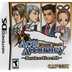 Phoenix Wright: Ace Attorney - Justice For All [Nintendo DS DSi] Nintendo DS DSi Video Game Capcom   