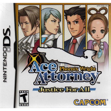 Phoenix Wright: Ace Attorney - Justice For All [Nintendo DS DSi] Nintendo DS DSi Video Game Capcom   