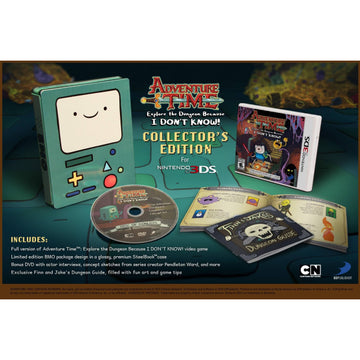 Adventure Time: Explore the Dungeon Because I Don't Know! - Collector's Edition [Nintendo 3DS] Nintendo 3DS Video Game Nintendo   