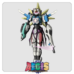 A.E.G.I.S.: Combining Robot Strategy Game [Board Game, 2-4 Players] Board Game Zephyr Workshop   