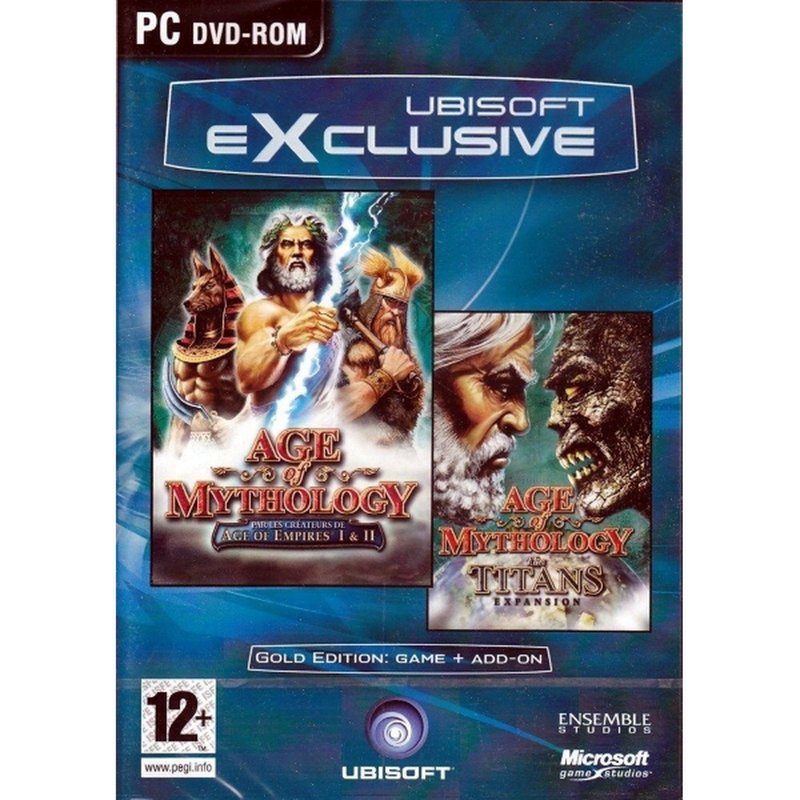 Age of Mythology Gold Edition: Game + Titans Expansion [PC] PC Video Game Ubisoft   