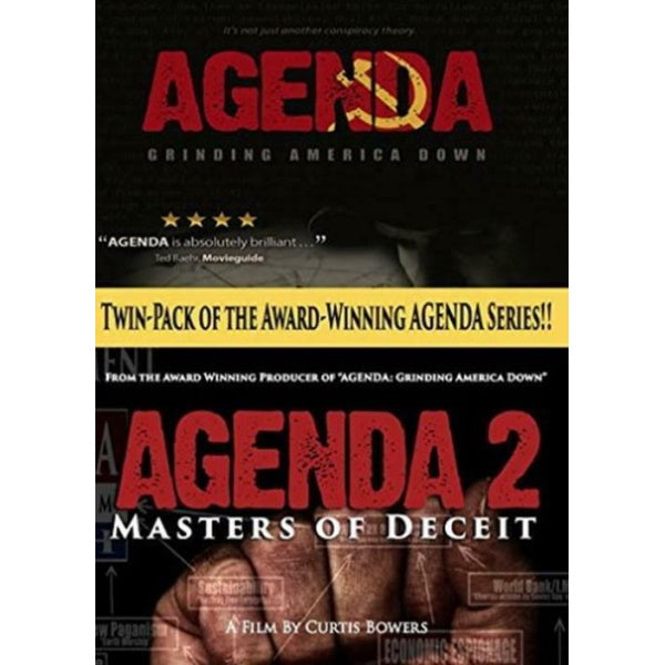 Agenda: Grinding America Down / Agenda 2: Masters of Deceit - Twin-Pack [DVD Box Set] DVDs & Blu-Rays Copybook Heading   