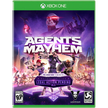 Agents of Mayhem - Day One Edition [Xbox One] Xbox One Video Game Deep Silver   