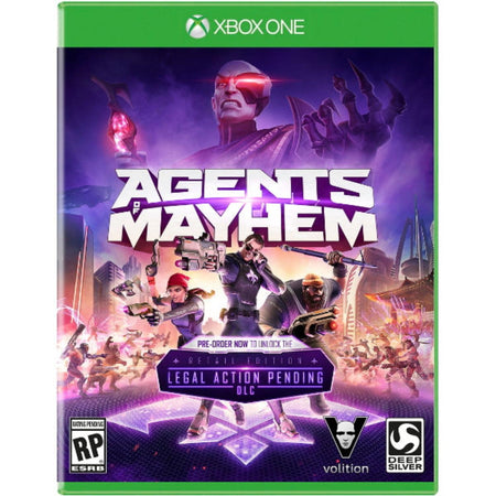Agents of Mayhem - Day One Edition [Xbox One] Xbox One Video Game Deep Silver   