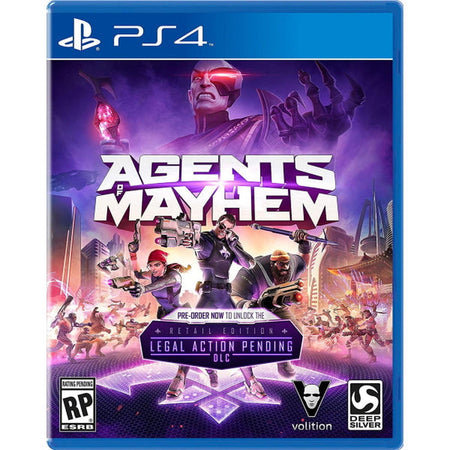Agents of Mayhem - Day One Edition  [PlayStation 4] PlayStation 4 Video Game Deep Silver   
