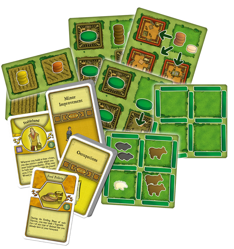 Agricola - Revised Edition [Board Game, 1-5 Players] Board Game Lookout Games   