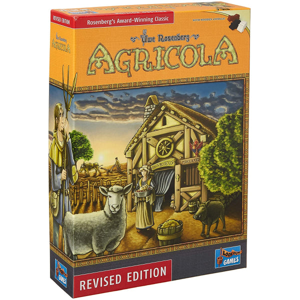 Agricola - Revised Edition [Board Game, 1-5 Players] Board Game Lookout Games   