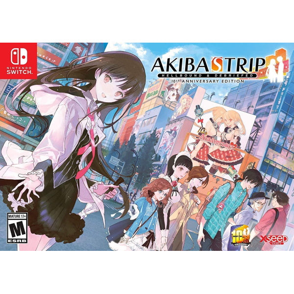 Akiba's Trip: Hellbound & Debriefed - 10th Anniversary Edition [Nintendo Switch] Nintendo Switch Video Game Xseed Games   