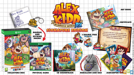 Alex Kidd in Miracle World DX - Signature Edition [Xbox Series X / Xbox One] Xbox Series X Video Game Signature Edition   