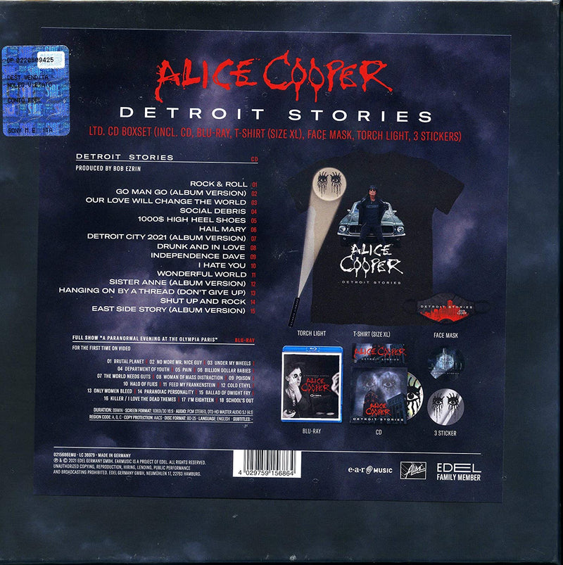 Alice Cooper - Detroit Stories - Limited CD Box Set [Audio CD] Audio CD/Vinyl Universal Music   