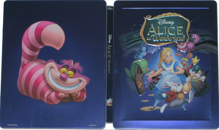 Disney's Alice In Wonderland - Limited Edition Collectible SteelBook [Blu-Ray] DVDs & Blu-Rays Disney   