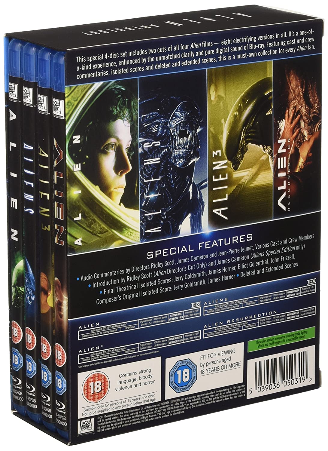Alien Anthology [Blu-Ray Box Set] – Shopville
