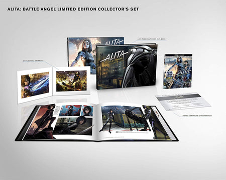 Alita: Battle Angel - Limited Edition Collector's Set [3D + 2D Blu-Ray + 4K UHD + Digital] DVDs & Blu-Rays 20th Century Fox   