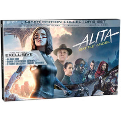Alita: Battle Angel - Limited Edition Collector's Set [3D + 2D Blu-Ray + 4K UHD + Digital] DVDs & Blu-Rays 20th Century Fox   