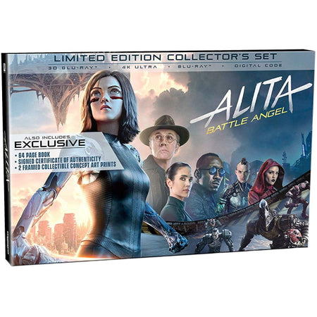 Alita: Battle Angel - Limited Edition Collector's Set [3D + 2D Blu-Ray + 4K UHD + Digital] DVDs & Blu-Rays 20th Century Fox   