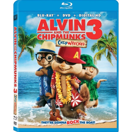 Alvin and the Chipmunks 3: Chipwrecked [Blu-Ray] DVDs & Blu-Rays 20th Century Fox   