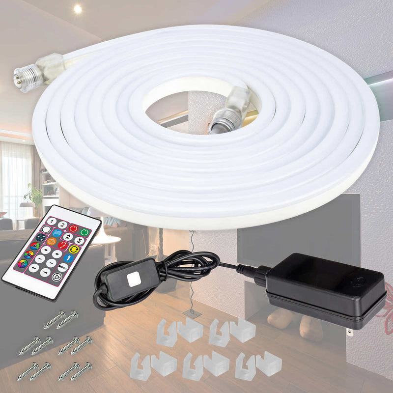 American Lighting Color Changing Neon Flex Light with Remote Control - 5 Meters / 16.4 Feet [Electronics] Electronics American Lighting   