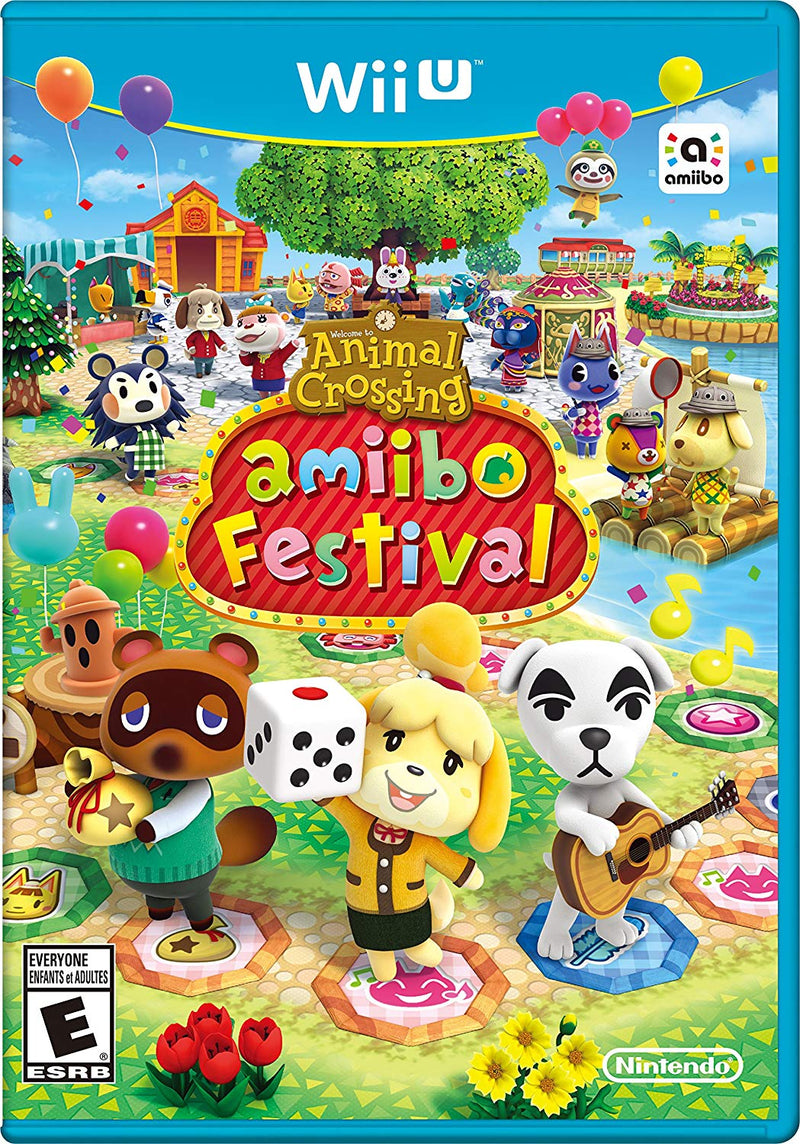 Animal Crossing: Amiibo Festival + Isabelle & Digby Amiibos + Goldie, Rosie and Stitches [Nintendo Wii U] Nintendo Wii U Video Game Nintendo   