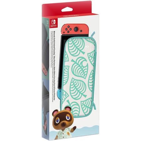 Animal Crossing: New Horizons Aloha Edition - Carrying Case & Screen Protector [Nintendo Switch Accessory] Nintendo Switch Accessories Nintendo   