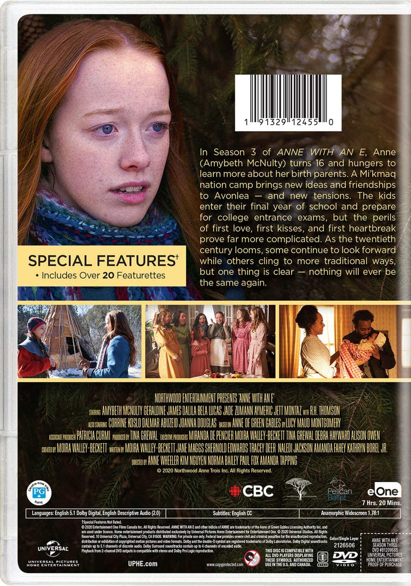 Anne with an E: Season Three [DVD Box Set] DVDs & Blu-Rays EOne   