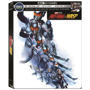 Marvel's Ant-Man & The Wasp - 4K Limited Edition SteelBook [Blu-Ray + 4K UHD + Digital] Steelbook Marvel   