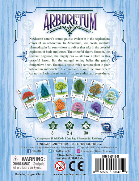 Arboretum - Deluxe Edition Card Game Renegade Games   