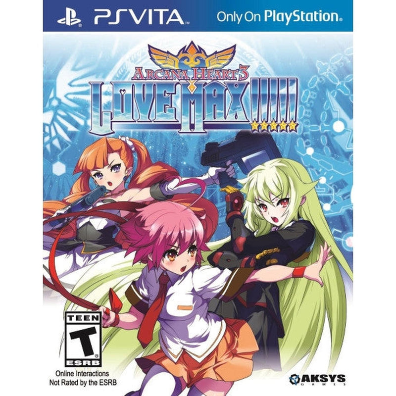 Arcana Heart 3: LOVE MAX!!!!! [Sony PS Vita] Sony PS Vita Video Game Aksys Games   