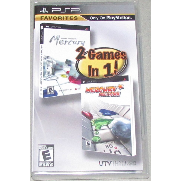 Archer Maclean's Mercury & Mercury Meltdown [Sony PSP] Sony PSP Video Game Ignition Ent.   