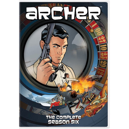 Archer: The Complete Season Six [DVD Box Set] DVDs & Blu-Rays 20th Century Fox   