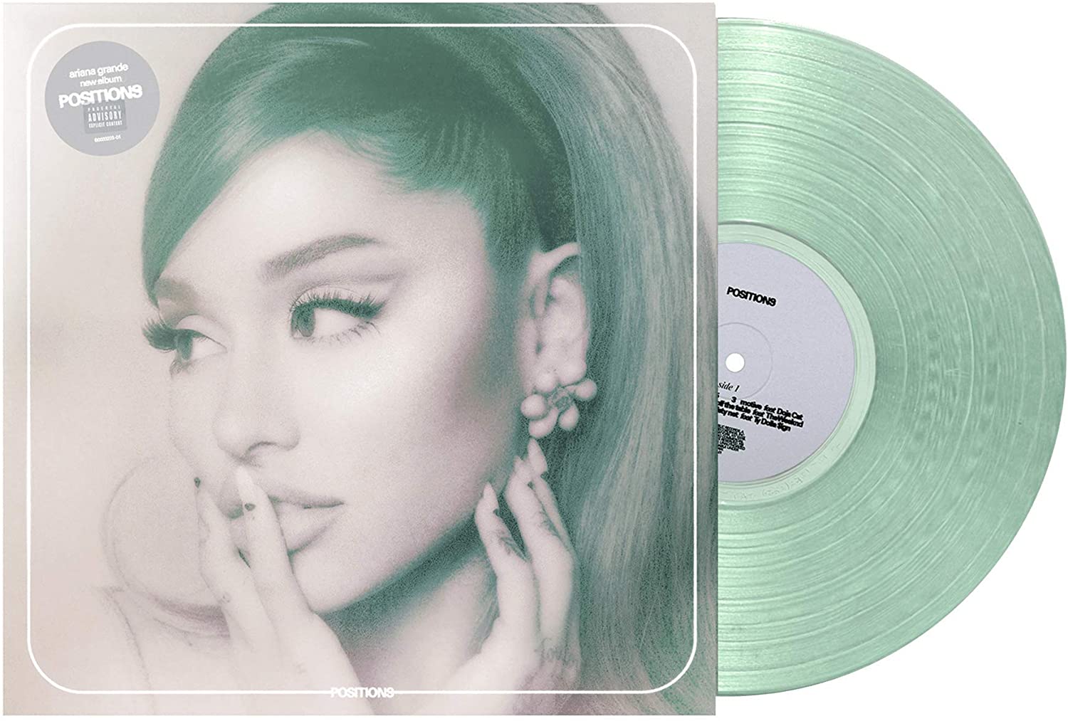 Ariana Grande Clear Positions outlet Vinyl