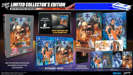 Art of Fighting Anthology - Collector's Edition - Limited Run #375 [PlayStation 4] PlayStation 4 Video Game Limited Run Games   