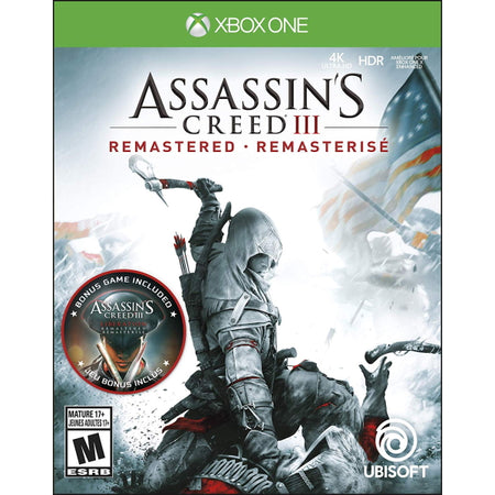 Assassin's Creed III Remastered [Xbox One] Xbox One Video Game Ubisoft   