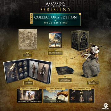 Assassin's Creed Origins - Gods Collector's Edition [PlayStation 4] PlayStation 4 Video Game Ubisoft   