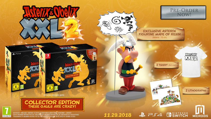 Asterix & Obelix XXL 2 - Collector's Edition [Nintendo Switch] Nintendo Switch Video Game Microids   