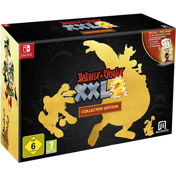 Asterix & Obelix XXL 2 - Collector's Edition [Nintendo Switch] Nintendo Switch Video Game Microids   