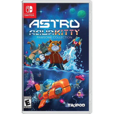 Astro Aqua Kitty: Pawsome Collection [Nintendo Switch] Nintendo Switch Video Game Limited Run Games   