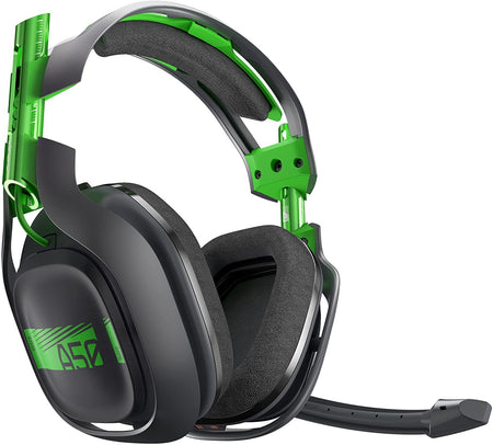 ASTRO Gaming - A50 Wireless Gaming Headset + Base Station - Black/Green [Cross-Platform Accessory] Cross-Platform Accessories Astro   