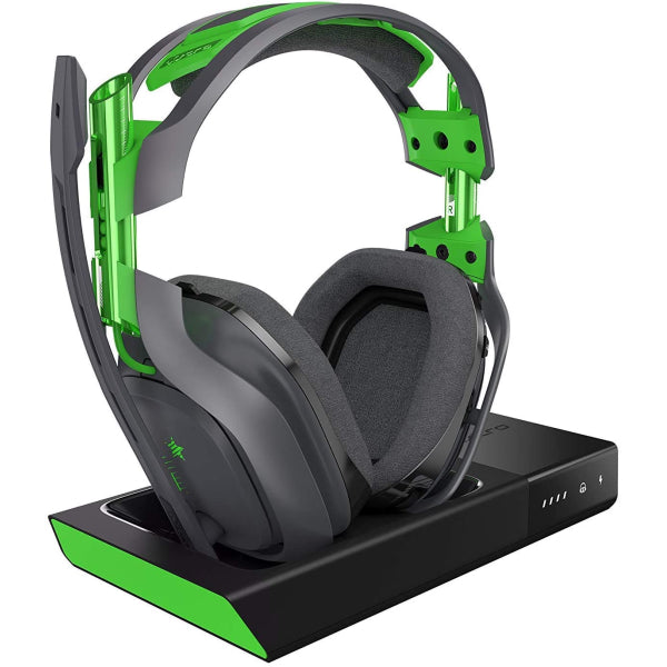 ASTRO Gaming - A50 Wireless Gaming Headset + Base Station - Black/Green [Cross-Platform Accessory] Cross-Platform Accessories Astro   