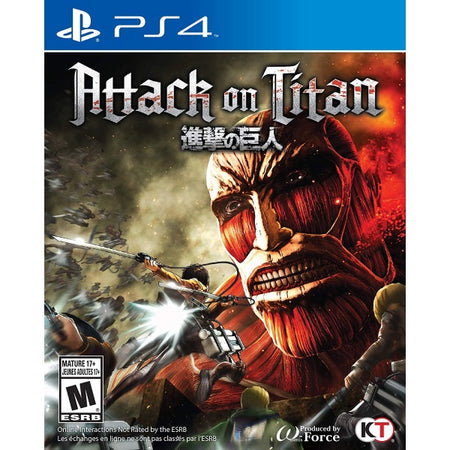 Attack on Titan [PlayStation 4] PlayStation 4 Video Game Tecmo Koei   