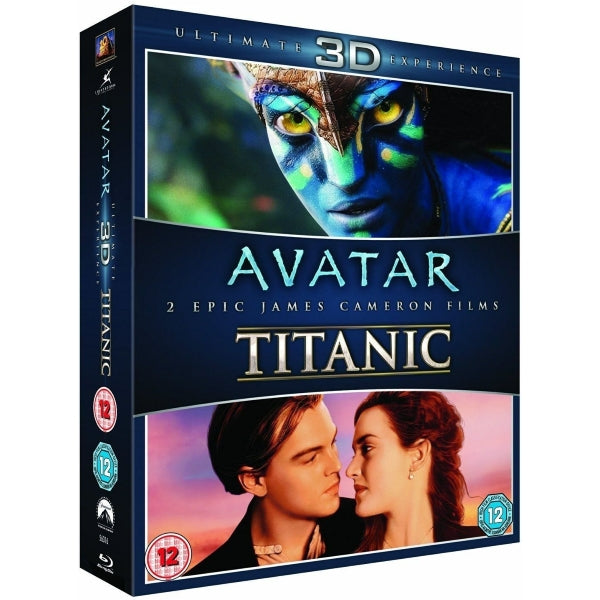 Avatar / Titanic - Ultimate 3D Experience [3D Blu-Ray Box Set] DVDs & Blu-Rays 20th Century Fox   