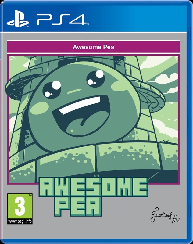 Awesome Pea [PlayStation 4] PlayStation 4 Video Game Red Art Games   