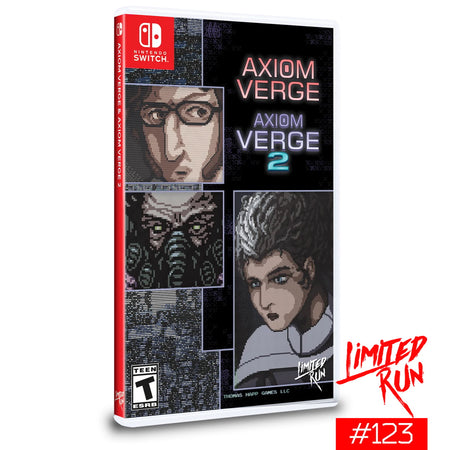 Axiom Verge 1 and 2 Double Pack - Limited Run #123A [Nintendo Switch] Nintendo Switch Video Game Limited Run Games   