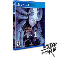 Axiom Verge 1 and 2 Double Pack - Limited Run #430A (Alternate Cover) [PlayStation 4] PlayStation 4 Video Game Limited Run Games   