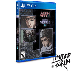 Axiom Verge 1 and 2 Double Pack - Limited Run #430A [PlayStation 4] PlayStation 4 Video Game Limited Run Games   