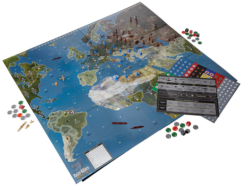 Axis & Allies Europe 1940 [Board Game, 2-6 Players] Board Game Avalon Hill Games   