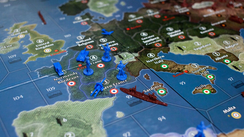 Axis & Allies Europe 1940 [Board Game, 2-6 Players] Board Game Avalon Hill Games   