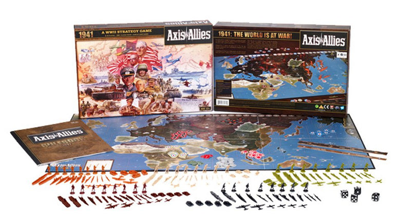 Axis and Allies 1941 [Board Game, 2-5 Players] Board Game Hasbro   
